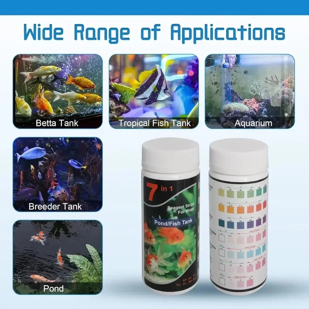 Marine Aquarium Water Test Kit - Hot Sale PH Test Strips Water