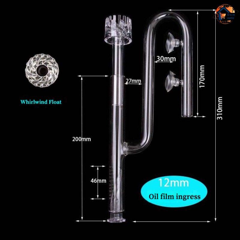 Marine Aquarium Overflow - Aquarium Tank Water Outflow Lily Pipe