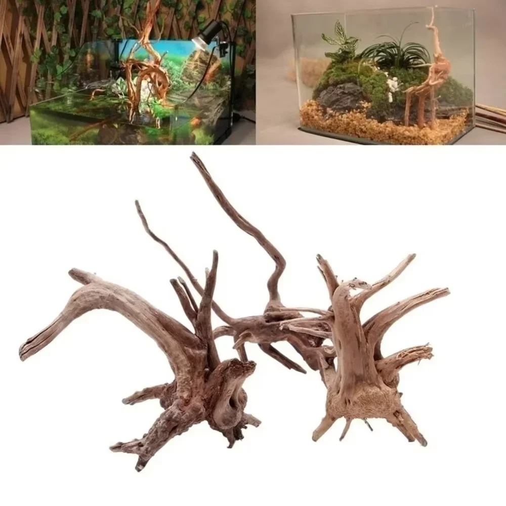 Aquarium Marine Fish - （15-20cm） Natural Driftwood Aquarium Decor -