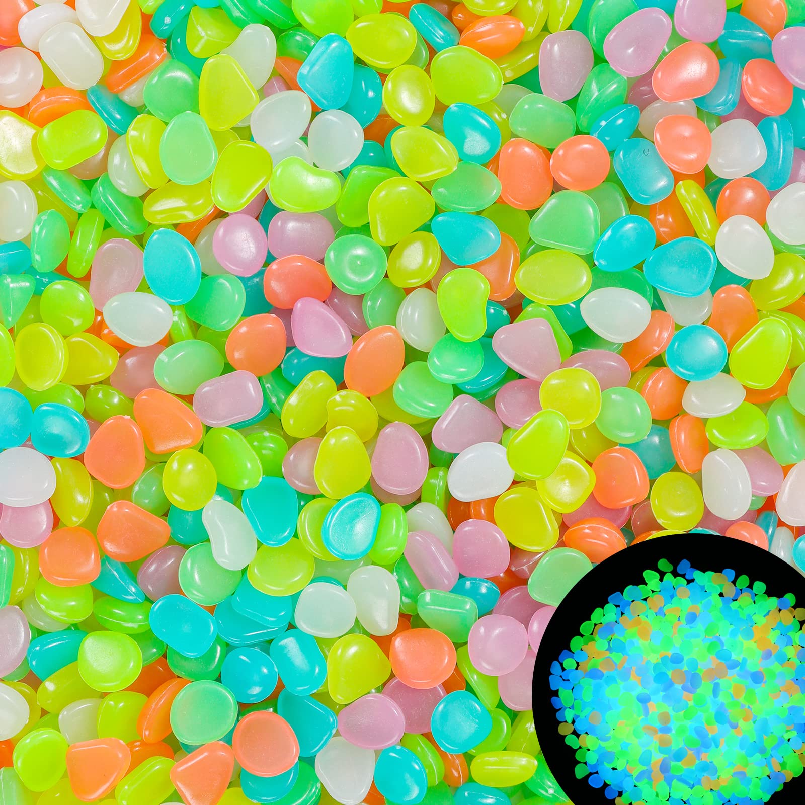 Aquarium Marine Fish - 100Pcs Glow in the Dark Garden