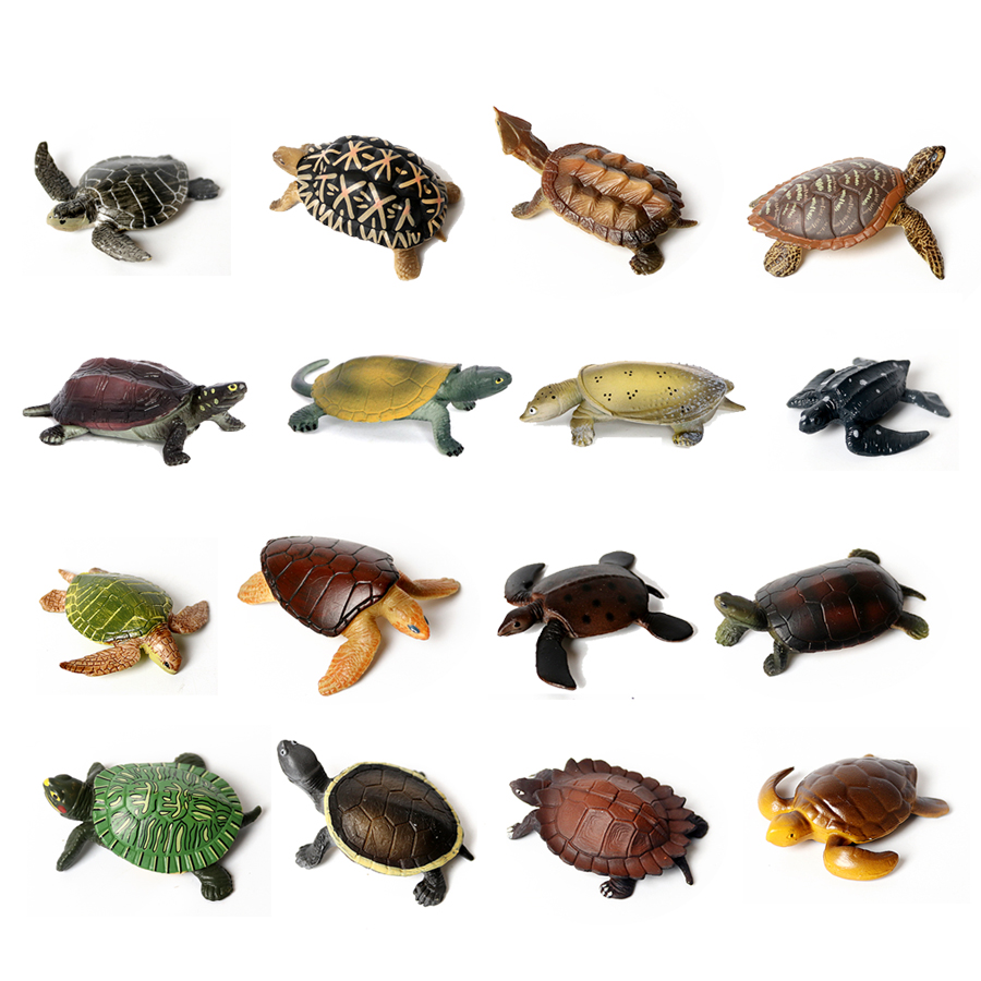 Aquarium Marine Fish - Realistic Miniatures Marine Life Sea Turtle