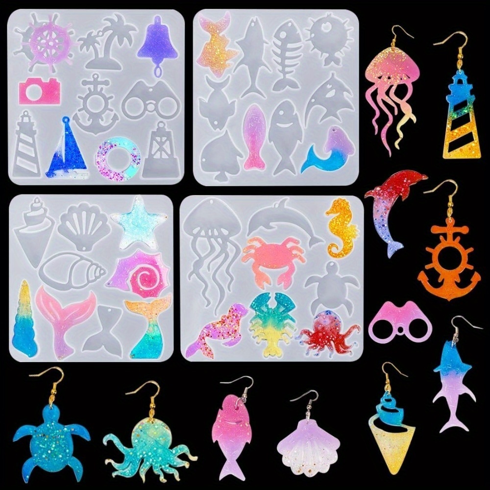 The Ocean-themed Earring And P - Aquarium Marine Fish ulasan dan harga