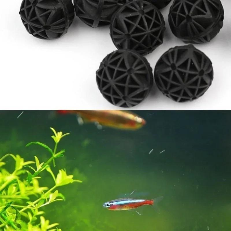 50Pcs 16mm Aquarium Bio Filter - Aquarium Marine Fish ulasan dan harga