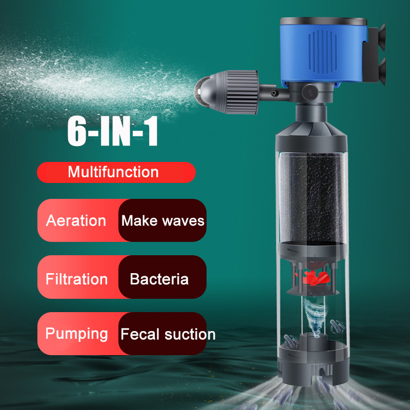 Quiet Fish Tank Built-in Water - Marine Aquarium Overflow Box ulasan dan harga