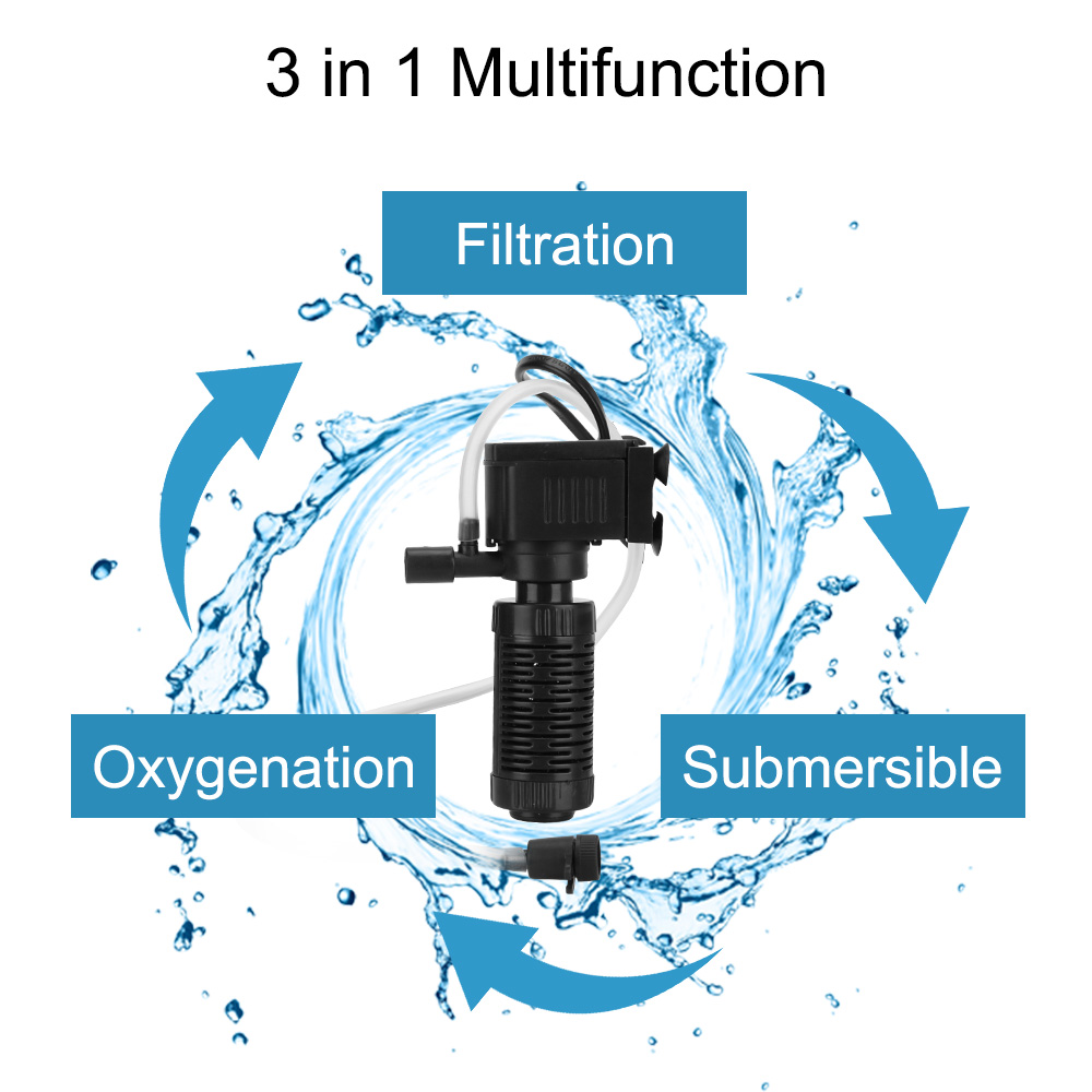 Oxygenation Submersible Filtra - Marine Aquarium Overflow Box ulasan dan harga
