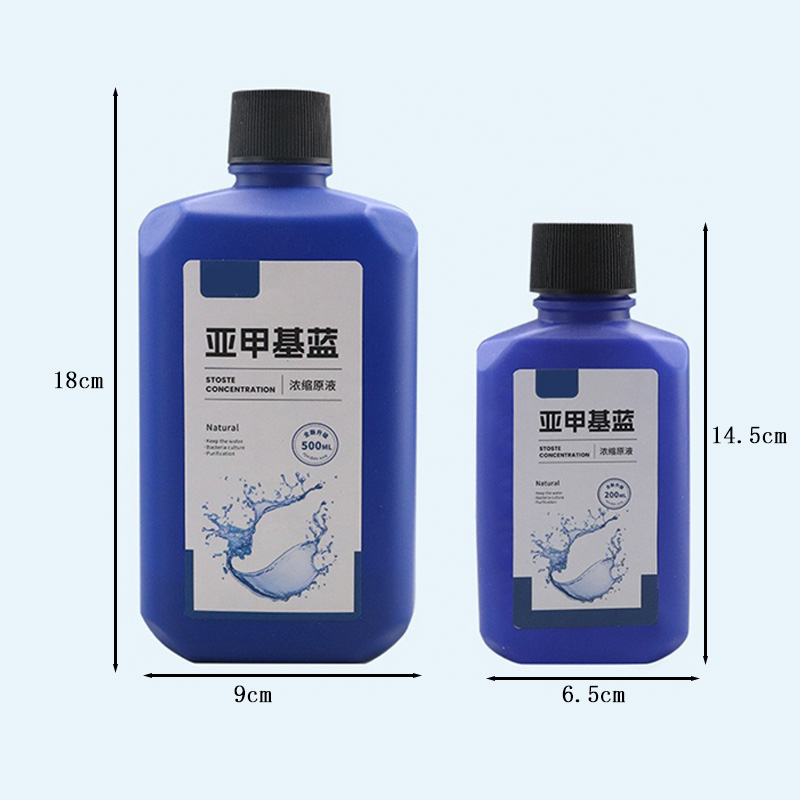 200ml/500ml Methylene Blue Con - Marine Aquarium Bacteria ulasan dan harga