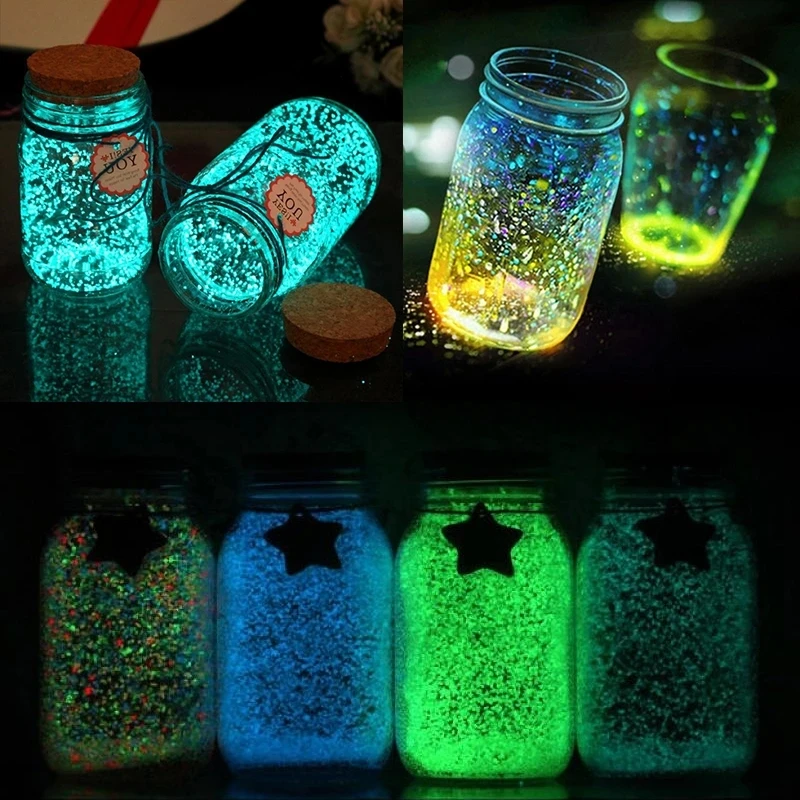 1000pcs 3-5mm Luminous Sand Gl - Aquarium Marine Fish ulasan dan harga