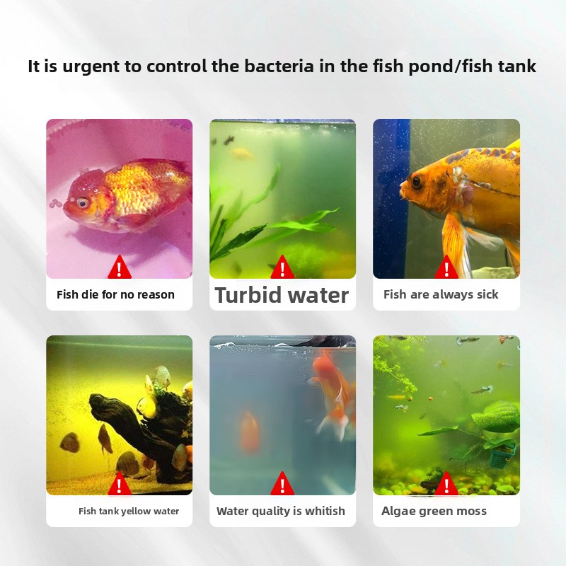 HUACHU Aquarium Salt for Fresh - Marine Aquarium Bacteria ulasan dan harga