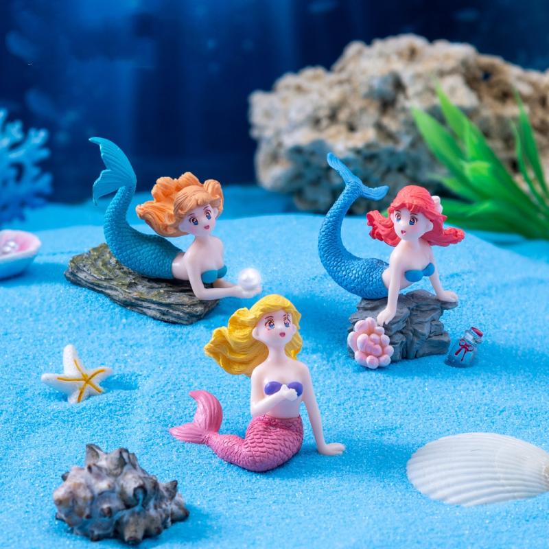 4Pcs Plastic Fish Tank Little  - Aquarium Marine Fish ulasan dan harga