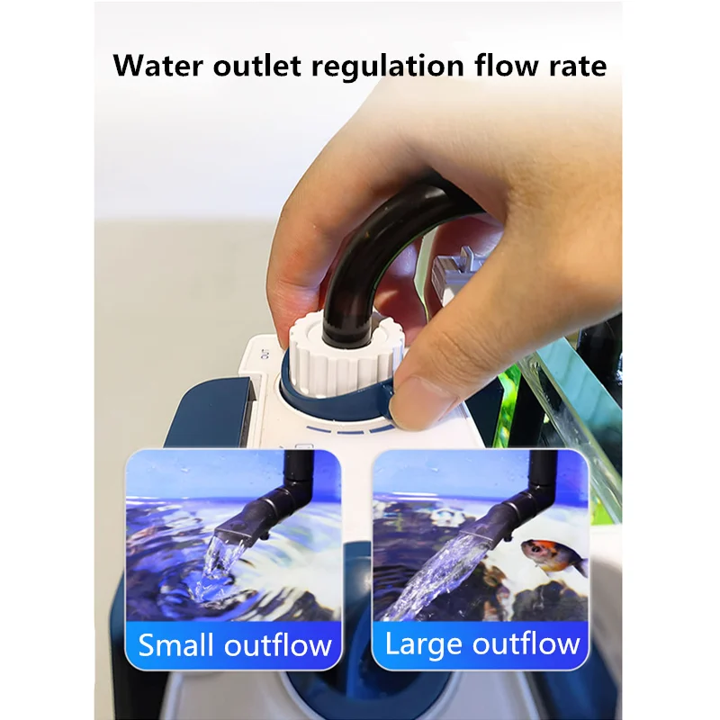 SUNSUN new fish tank filter YB - Marine Aquarium Overflow Box ulasan dan harga