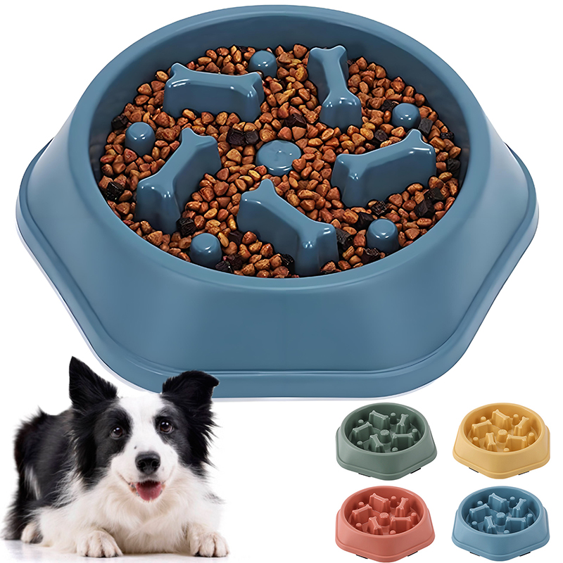 Slow Feeder Dog Bowl Anti-chok - Royal Canin Food Medium ulasan dan harga