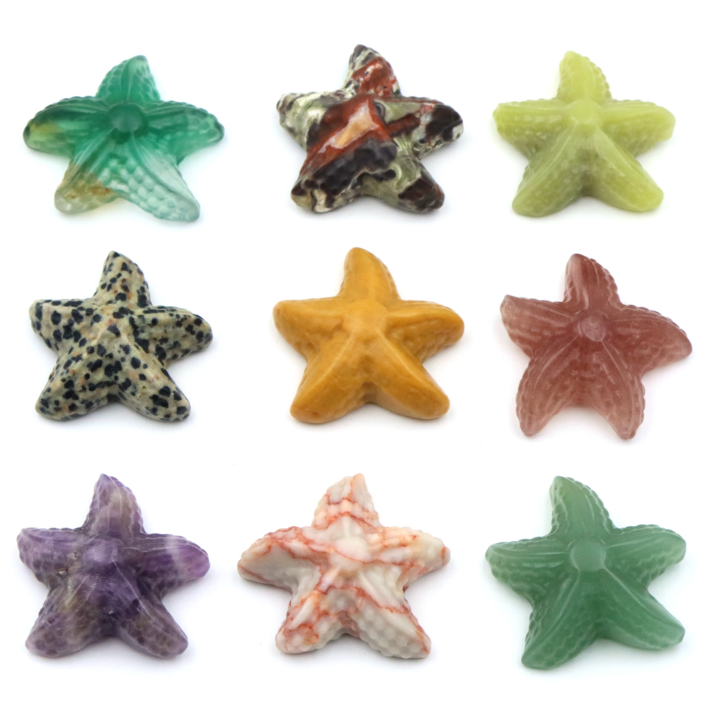 35mm Starfish Shape Statue Mar - Aquarium Marine Fish ulasan dan harga