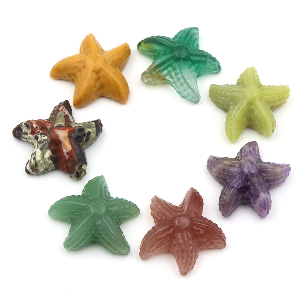 35mm Starfish Shape Statue Mar - Aquarium Marine Fish ulasan dan harga