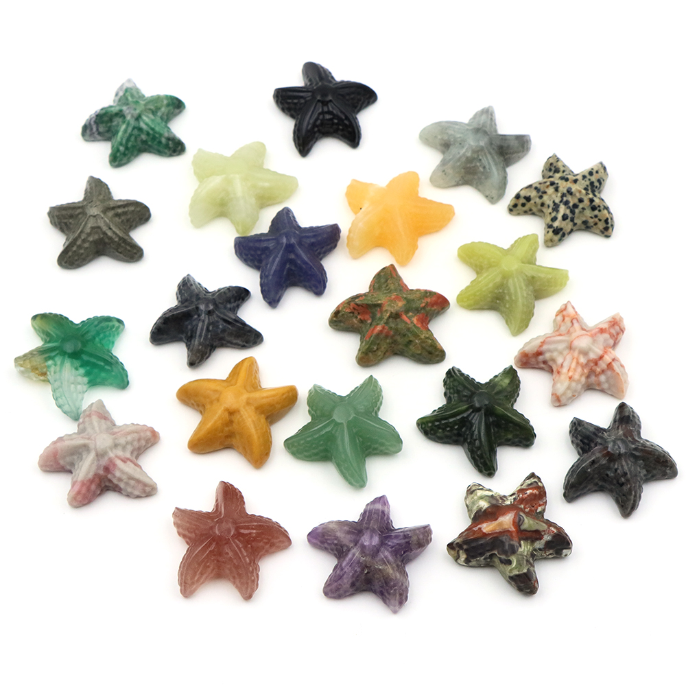 35mm Starfish Shape Statue Mar - Aquarium Marine Fish ulasan dan harga