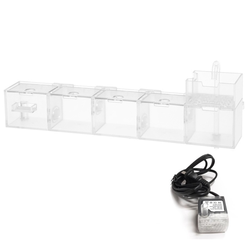Three-in-one External Aquarium - Marine Aquarium Overflow Box ulasan dan harga