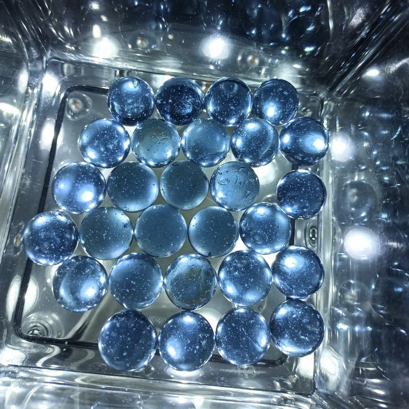 Glass Marble 14/16/17mm Colore - Aquarium Marine Fish ulasan dan harga