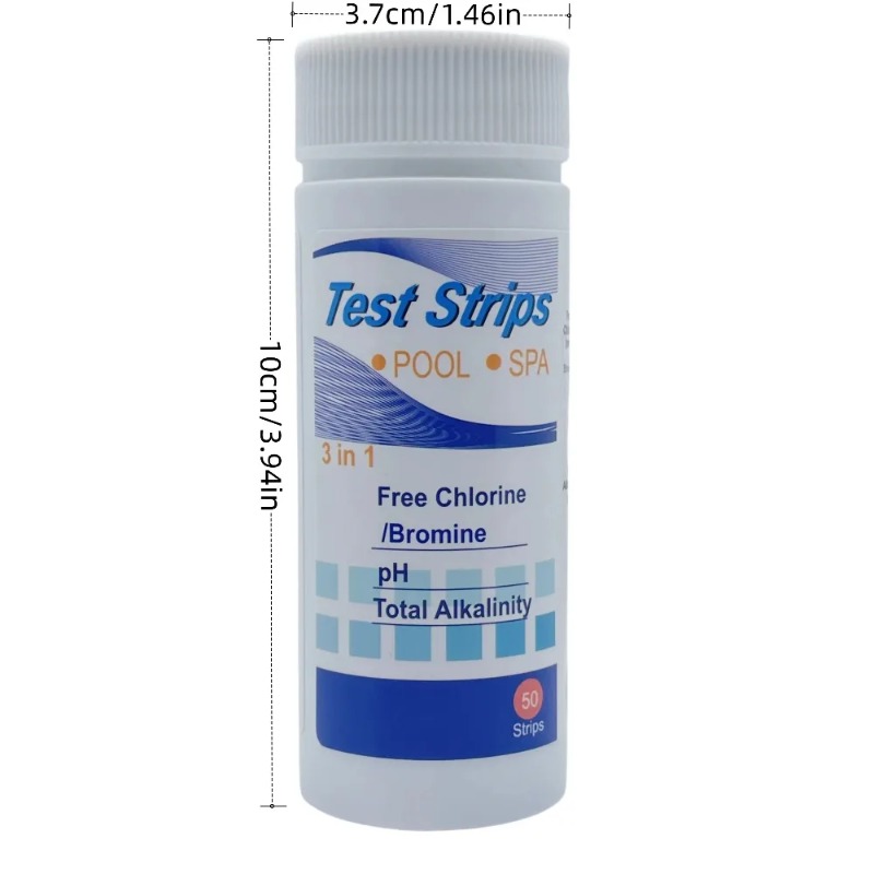 Chlorine PH Test Strips SPA Sw - Marine Aquarium Bacteria ulasan dan harga