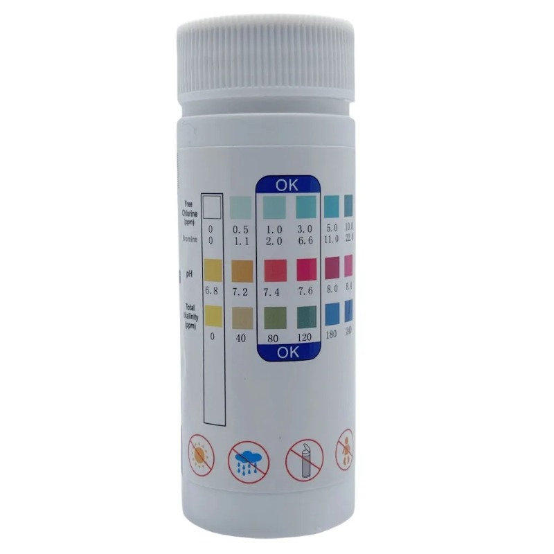 Chlorine PH Test Strips SPA Sw - Marine Aquarium Bacteria ulasan dan harga