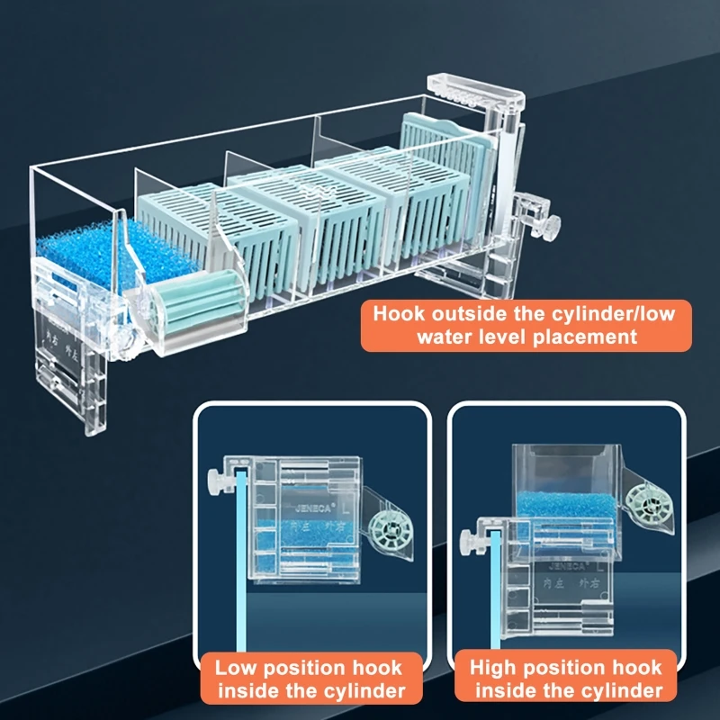 220V Aquarium Wall-Mounted Wat - Marine Aquarium Overflow Box ulasan dan harga